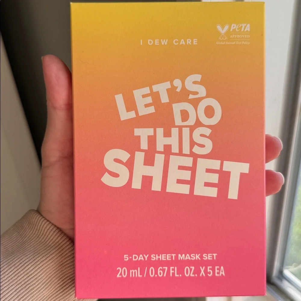 I DEW CARE Black Cat Headband and 5 day Sheet Mask Set. New never opened. - Picture 10 of 13